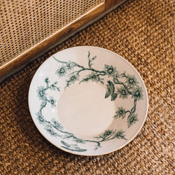 Vintage Bird Large Bowl - British Green