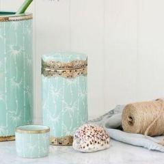Mint Bamboo Canister